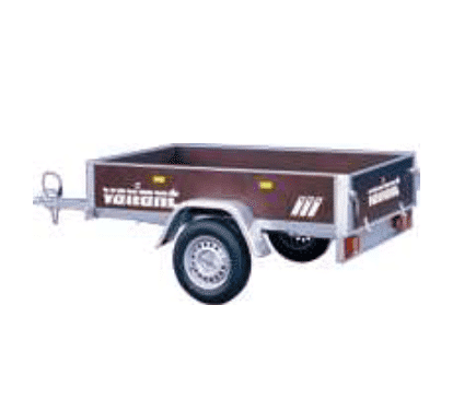 Lej lille variant trailer