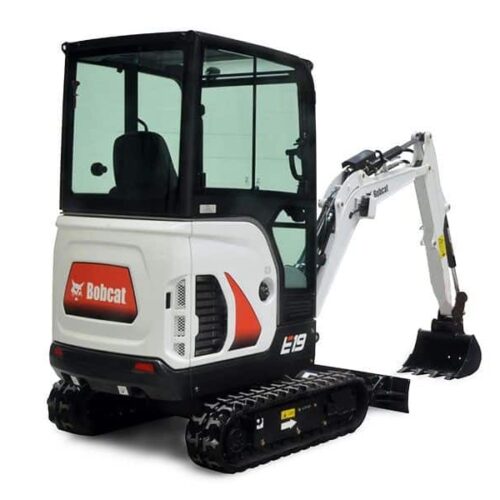 Lej minigraver bobcat e19