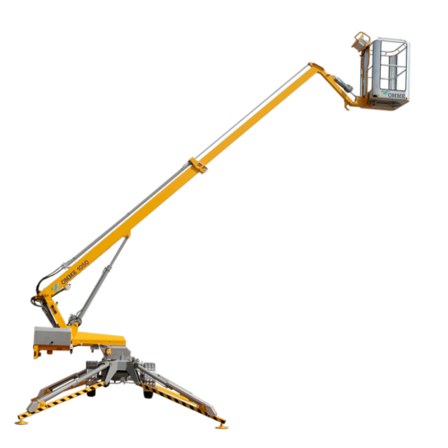Udlejning af 10 m Omme-lift