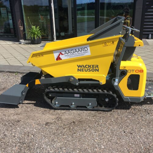 Leje af motorbør på larvebånd med selvlæsser fra Wacker Neuson